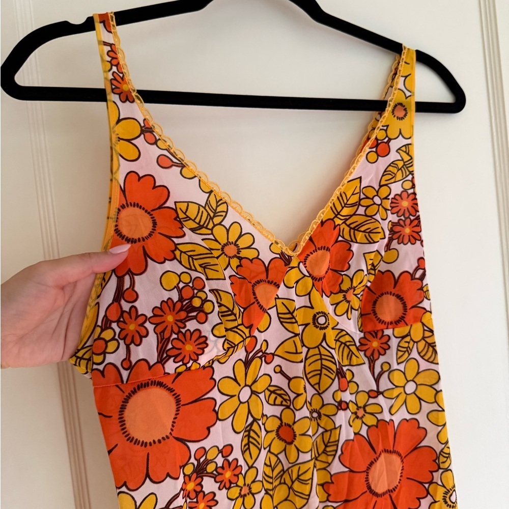 Vintage 70s Floral Nightgown - Picture 9 of 11